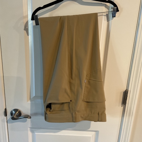 Ocean + Coast 5 Pocket Stretch Pants - 40x32 - Nature Tan - Picture 8 of 10